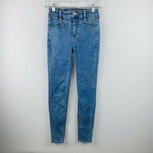 American Eagle AE Super Hi Rise Jegging Next Level Stretch 0 R